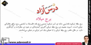فارسی چهارم ابتدایی درس نهم درس آزاد برج میلاد ( ویژه ی استان تهران)