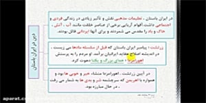 تدریس درس 23 مطالعات هفتم - خانم شریفی