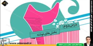 نگارش هفتم درس دوم : بخش های نوشته بخش اوّل