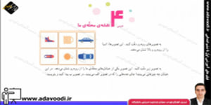 اجتماعی چهارم ابتدایی درس4 نقشه ی محلّه ی ما