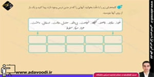 نگارش چهارم ابتدایی درس یازدهم صفحه64