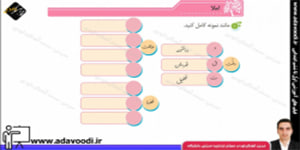 نگارش چهارم ابتدایی درس شانزدهم صفحه97