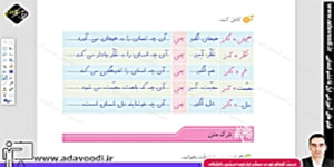 نگارش پنجم ابتدایی درس10 صفحه54