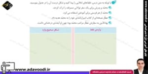 نگارش ششم ابتدایی درس10 صفحه64