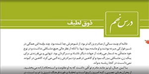 فارسی یازدهم،درس نهم(ذوق لطیف)،سمیع پور