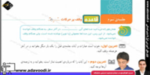 قرآن چهارم ابتدایی درس اوّل جلسه ی سوم
