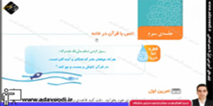 قرآن چهارم ابتدایی درس چهارم جلسه ی سوم