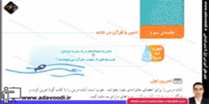 قرآن چهارم ابتدایی درس ششم جلسه ی سوم