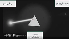 علوم تجربی پنجم ابتدایی فصل 3 : رنگین کمان