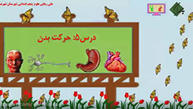علوم تجربی پنجم ابتدایی فصل 5 : حرکت بدن