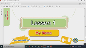 زبان انگلیسی هفتم متوسطه اول درس 1 : My Name