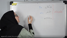 فیزیک دهم متوسطه دوم  فصل 2 : ویژگی های فیزیکی مواد (یکاهای فشار)