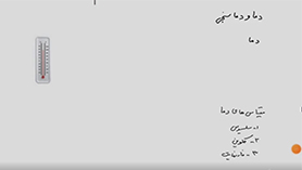 فیزیک دهم متوسطه دوم  فصل 4 : دما و گرما (دما و دماسنجی)