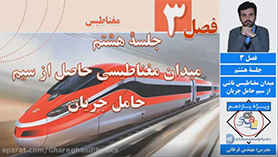 فیزیک یازدهم متوسطه دوم  فصل 3 : مغناطیس (قسمت هشتم)
