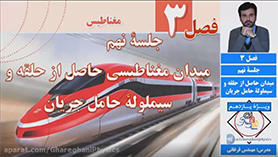 فیزیک یازدهم متوسطه دوم  فصل 3 : مغناطیس (قسمت نهم)