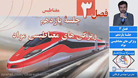 فیزیک یازدهم متوسطه دوم  فصل 3 : مغناطیس (قسمت یازدهم)