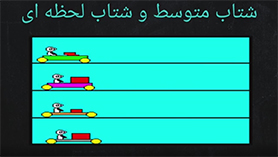 فیزیک دوازدهم متوسطه دوم  فصل 1 : حرکت بر روی خط راست (شتاب متوسط و شتاب لحظه ای)