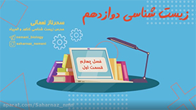 زیست شناسی دوازدهم متوسطه دوم  فصل 5 : از ماده به انرژی گفتار 1