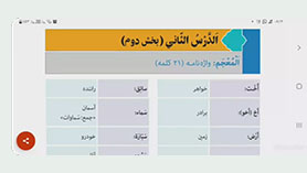 عربی هفتم متوسطه اول  الدّرسُ الثّانی : جَواهِرُ الْکَلامِ و کُنوزُ الْحِکَمِ و کَنْزُ النَّصيحَةِ و الْحِکَمُ (قسمت دوم)