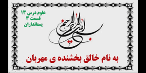 تدریس علوم سوم ابتدایی درس 13: هر کدام جای خود (2)